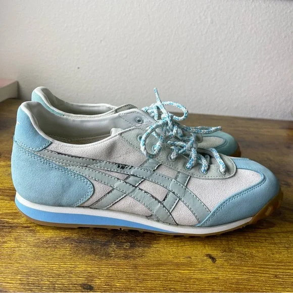 Onitsuka Tiger Gantrai Japan Running‎ Sneaker Shoes Mens Size 8 Baby Blue Rare
